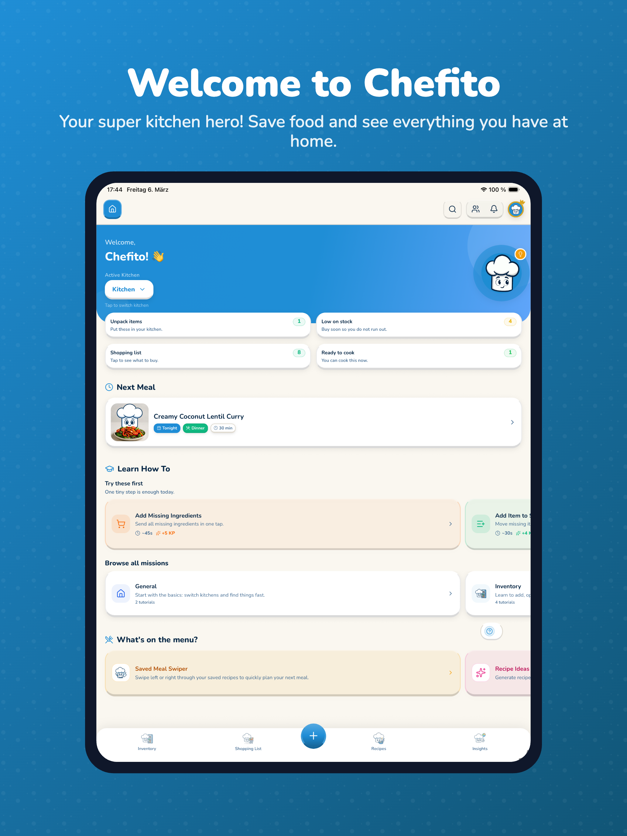 Chefito app screenshot 1